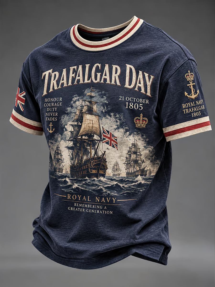 Men's UK Trafalgar Day short sleeves t-shirt