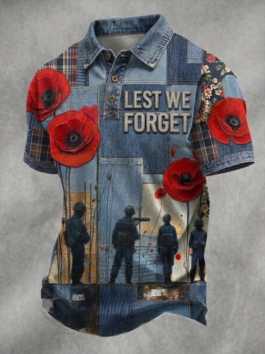 Men's Lest We Forget Shirt