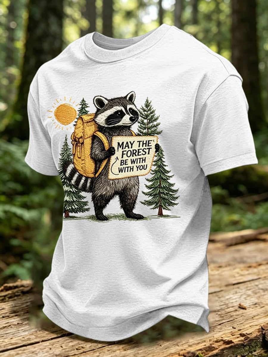 Men's Forest Conservation Print T-shirt