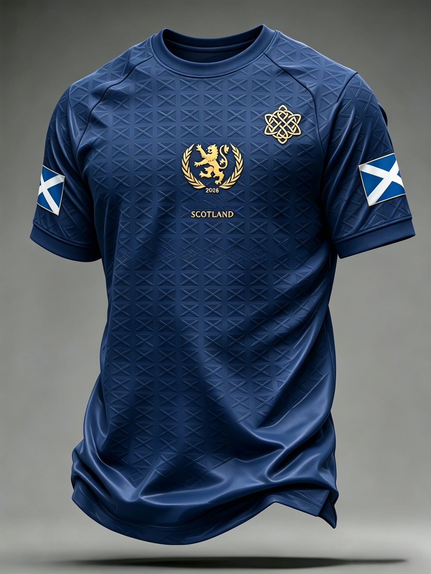 Men's UK Football Lover Scotland Printed short sleeve t-shirt