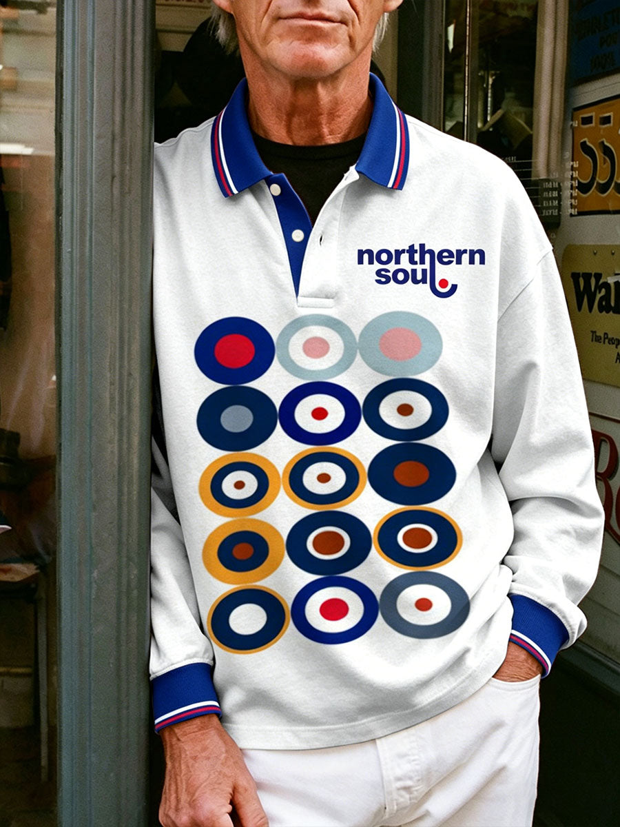 Men's Mods UK Music Lover Printed Casual Tops