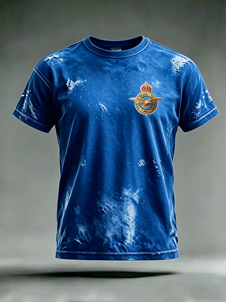 Men's Royal Air Force print short sleeves t-shirt