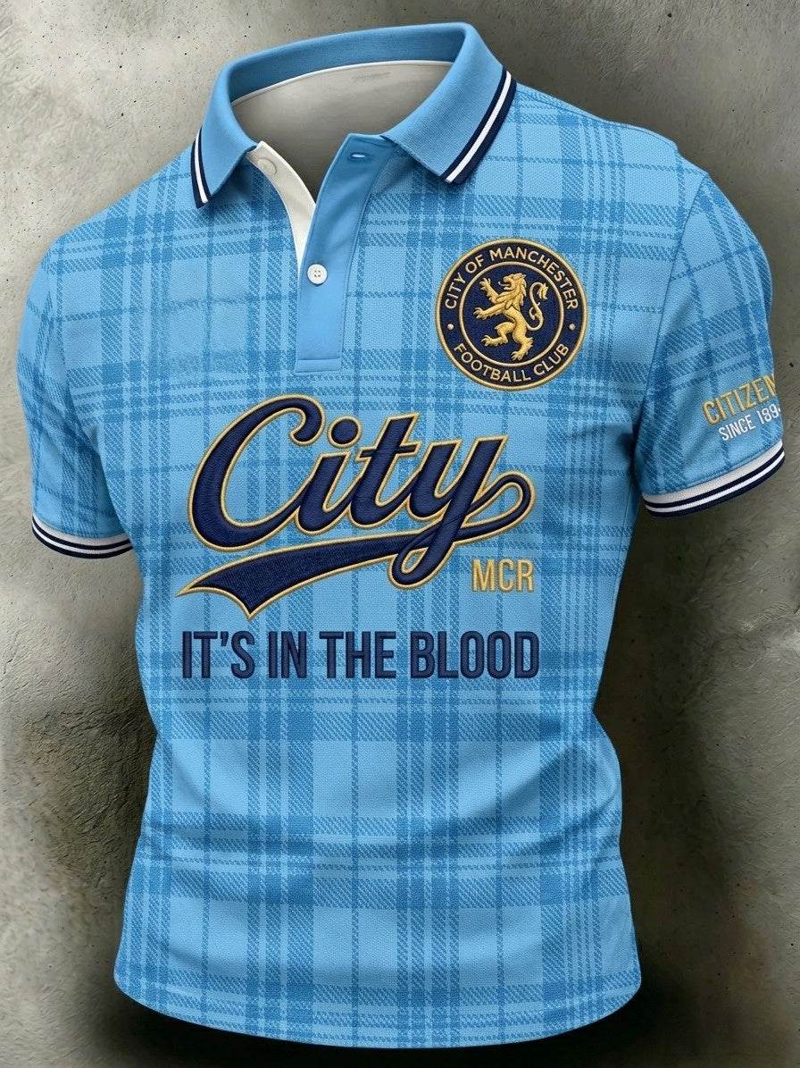 Men's City It's In The Blood Short Sleeves T-shirt