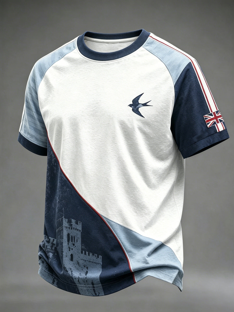 Men's Cardiff City Football Lover Printed T-shirt