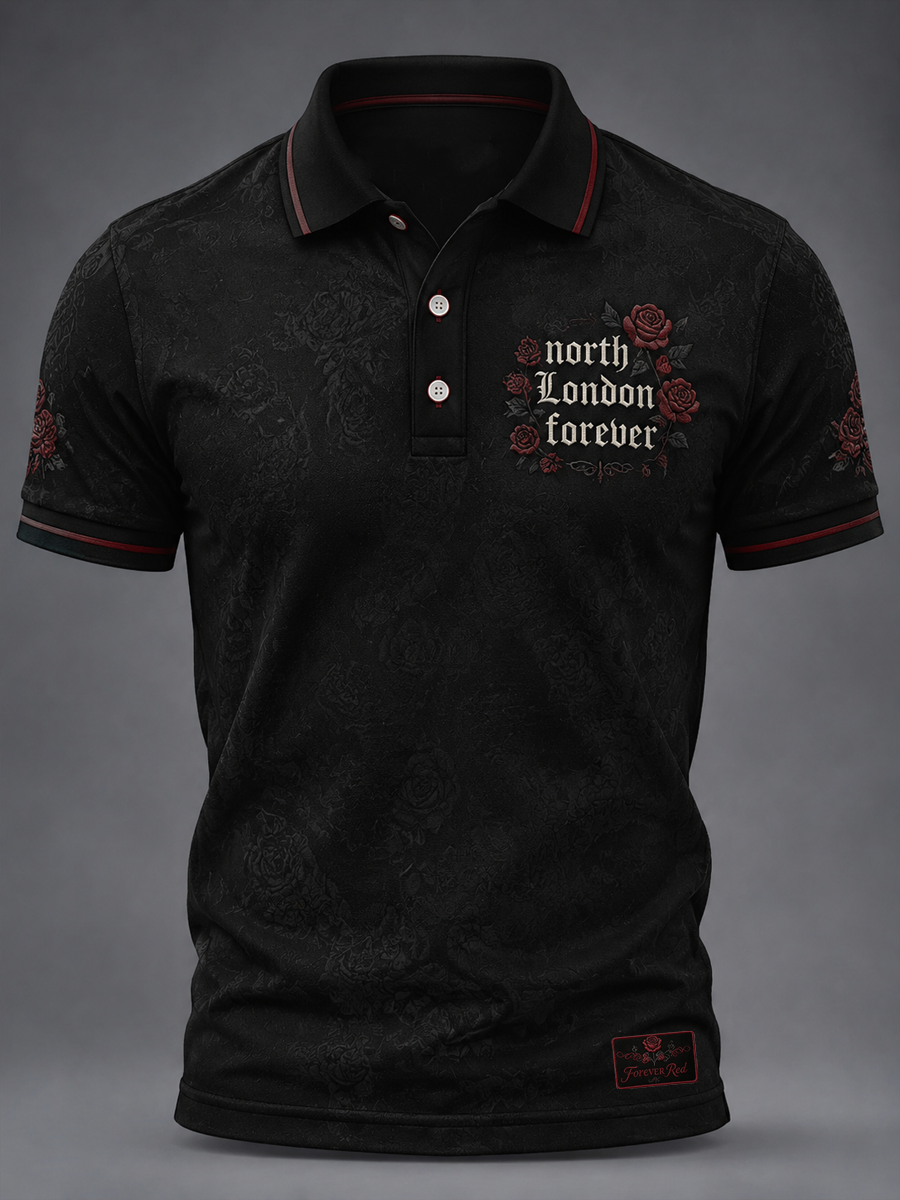 Men's north London forever Printed polo shirt