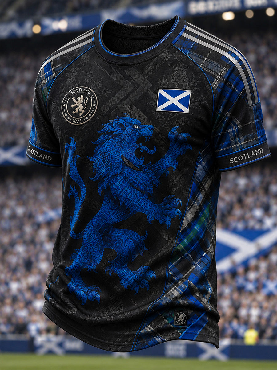 Men's Scotland Footabll Short Sleeve T-Shirt
