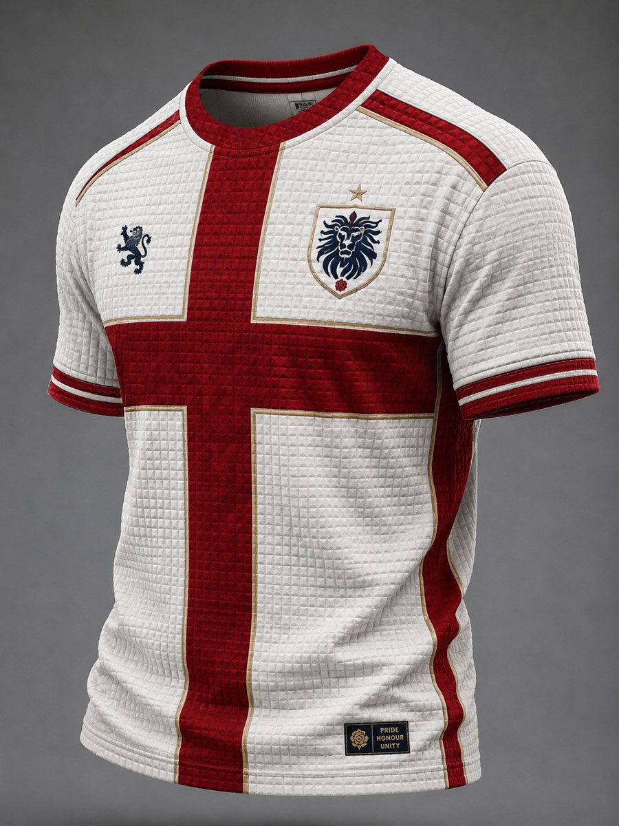 Men's UK Football Lover England Printed short sleeves t-shirt