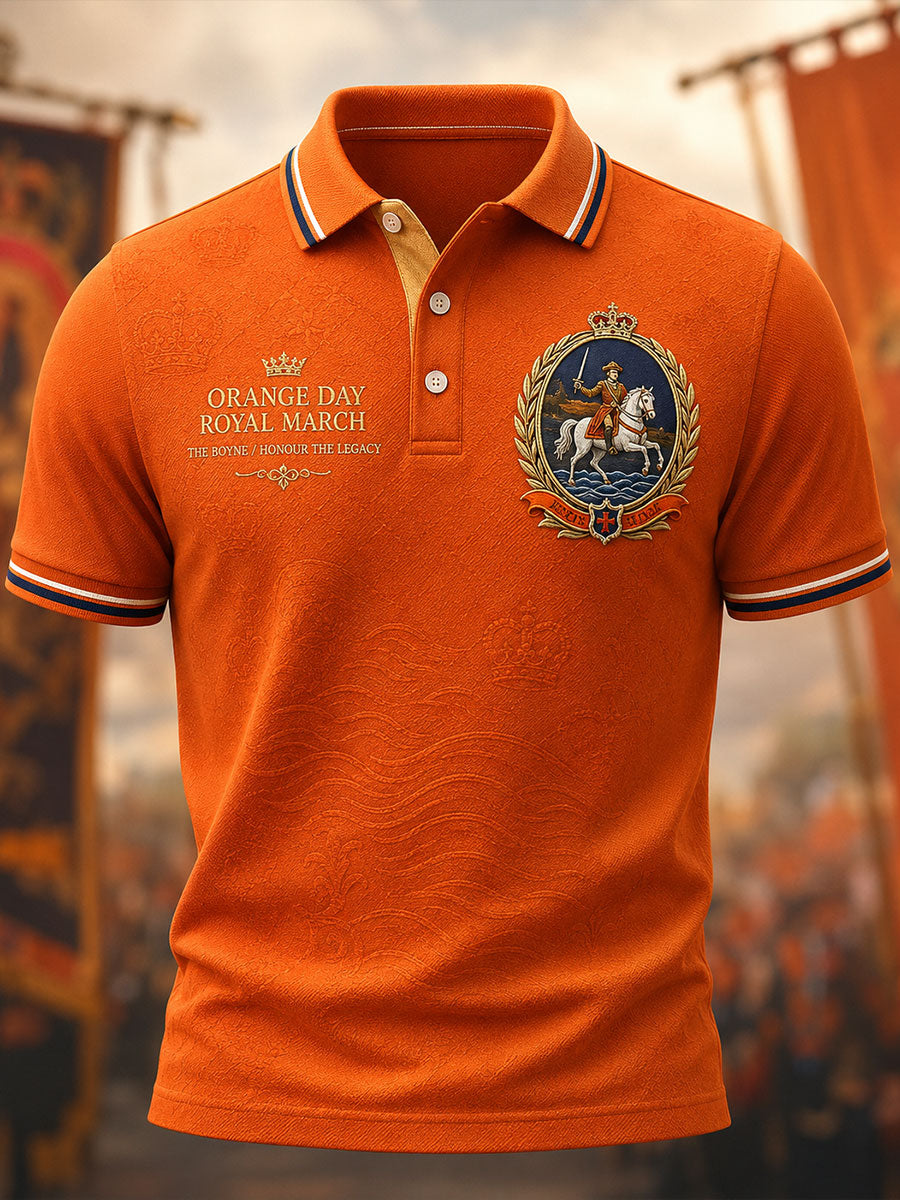 Unisex 12th July Orangmen's Day Art Printed Casual Tops
