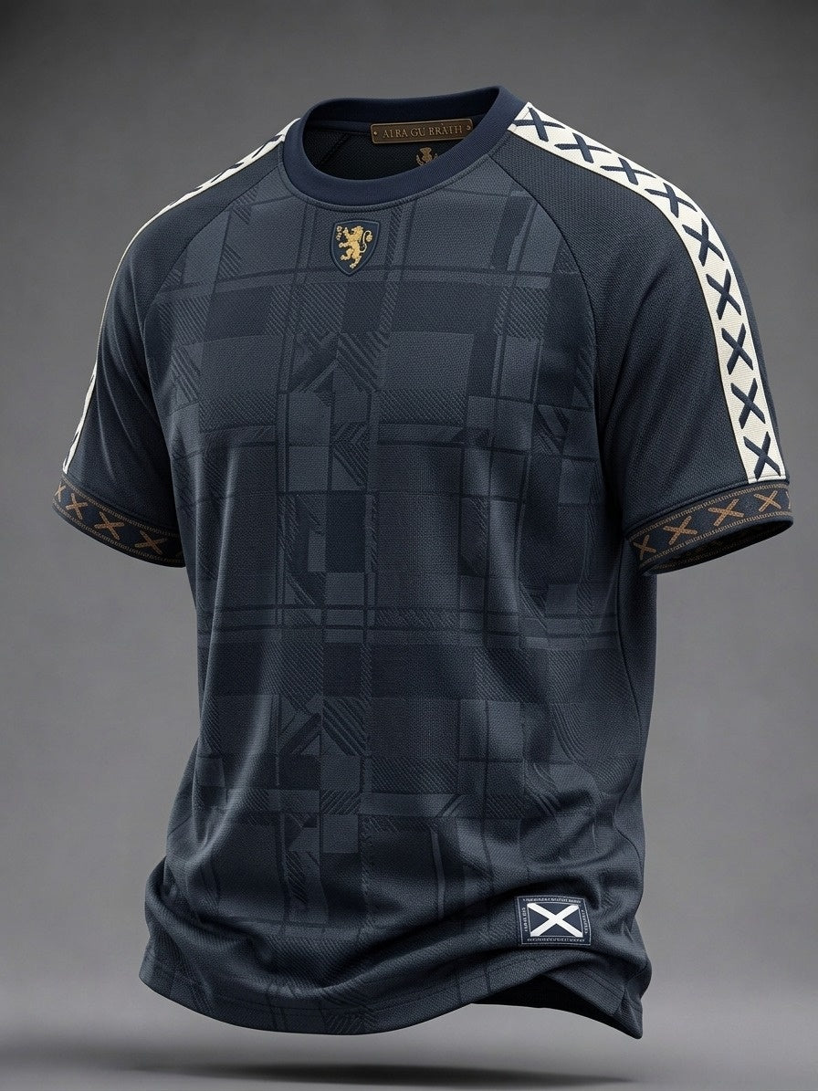 Men's UK Scotland Football Lover 2026 Printed T-shirt