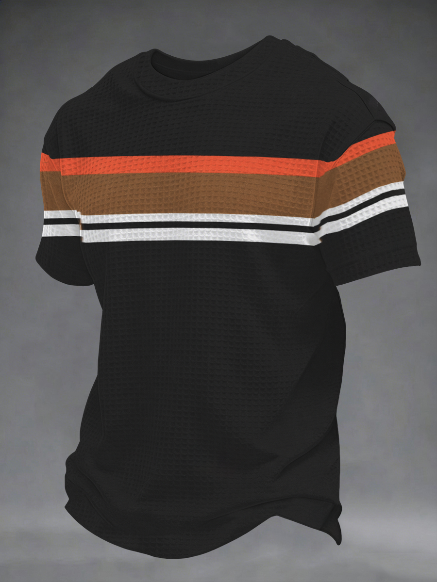 Men's Retro Waffle Short Sleeve