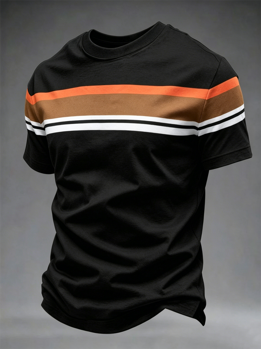 Men's Retro short sleeves t-shirt