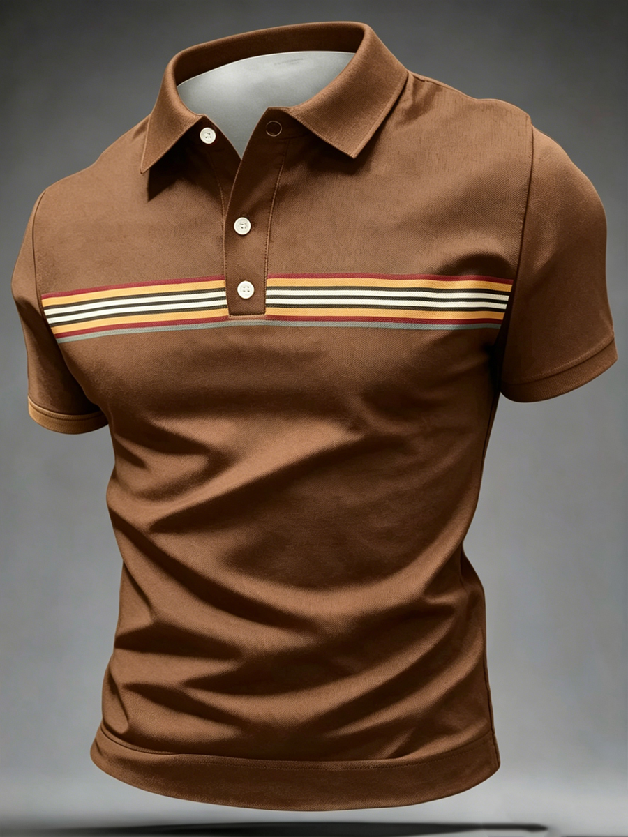 Men's Retro polo shirt
