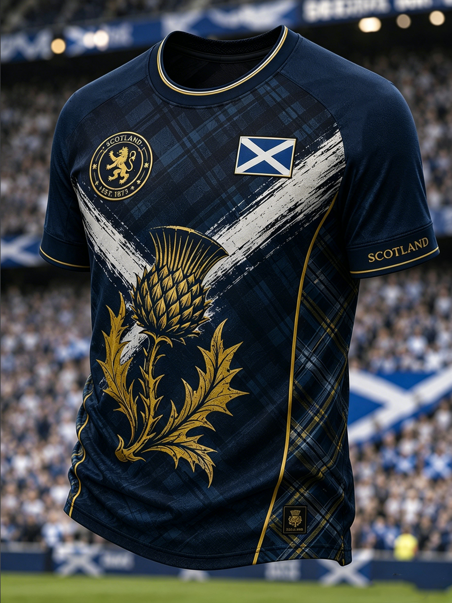 Men's Scotland Printed short sleeve t-shirt