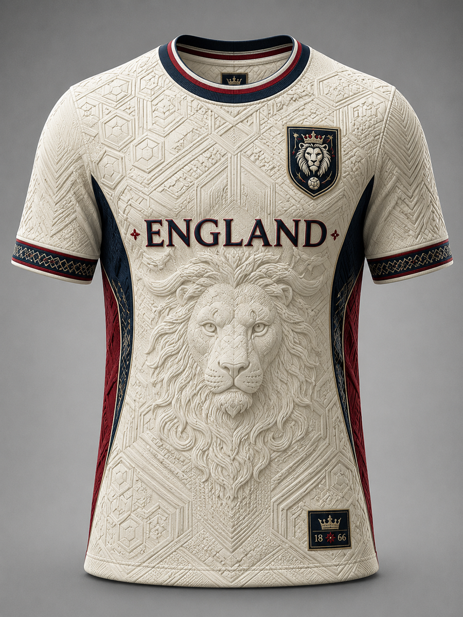 Men's UK Football Lover England Printed short sleeves t-shirt