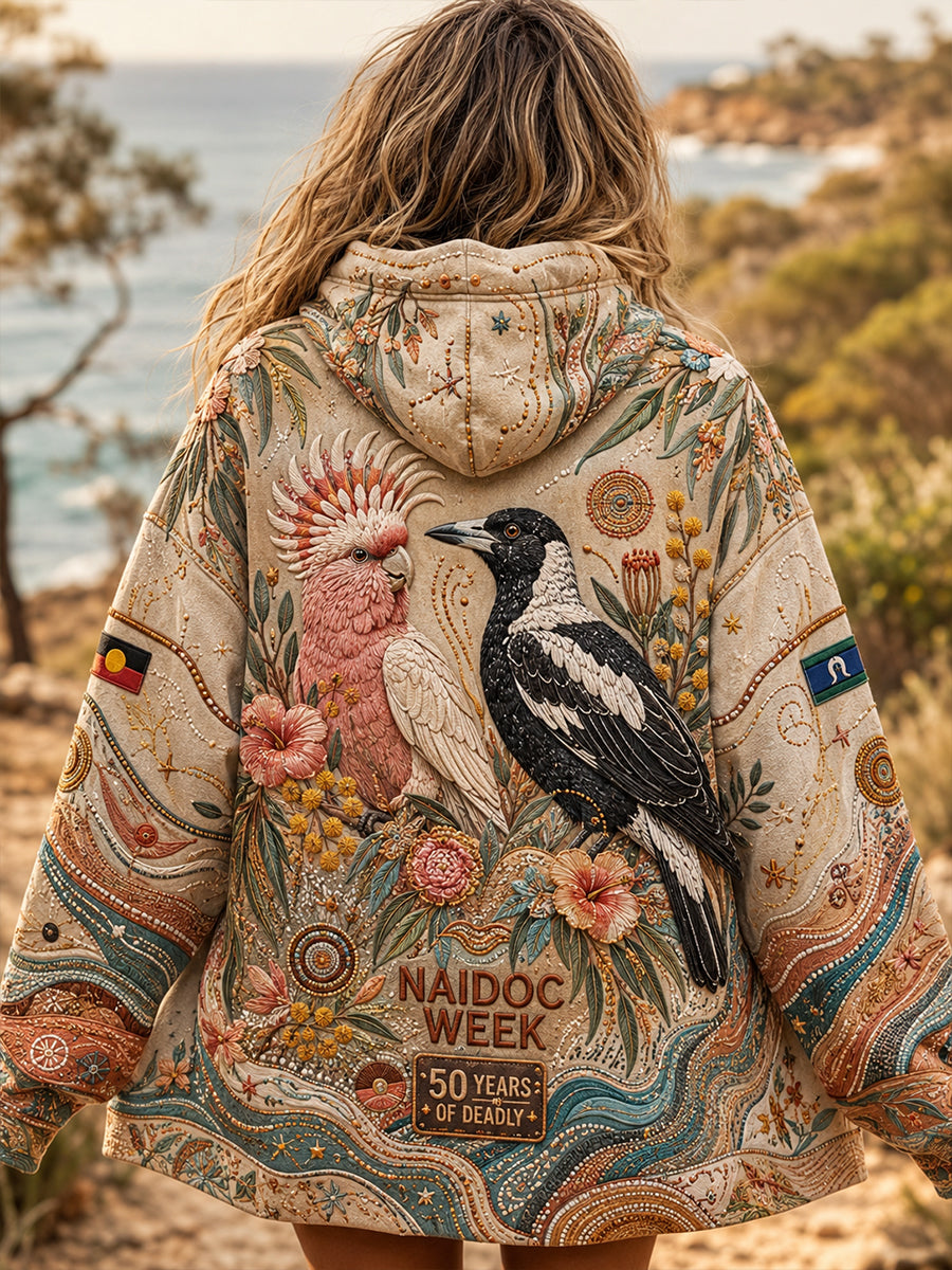 Women's Australia Naidoc Week Zip-Up Hoodie