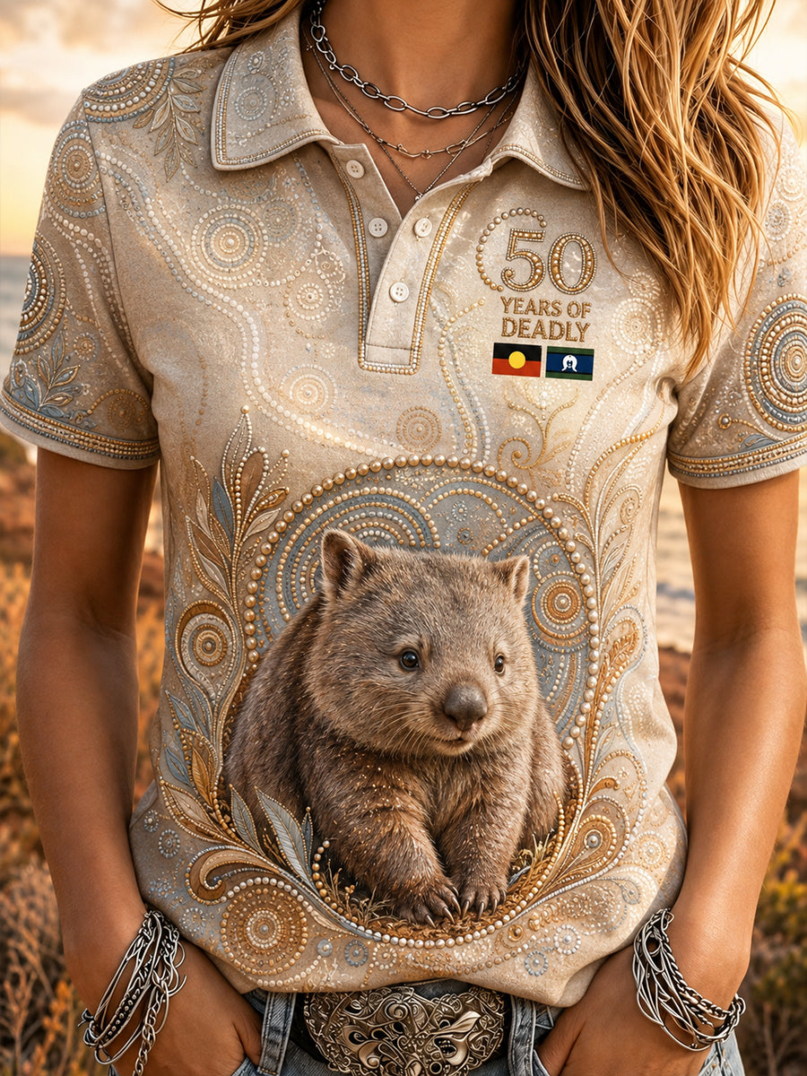 Women's Australia Naidoc Week Polo T-Shirt