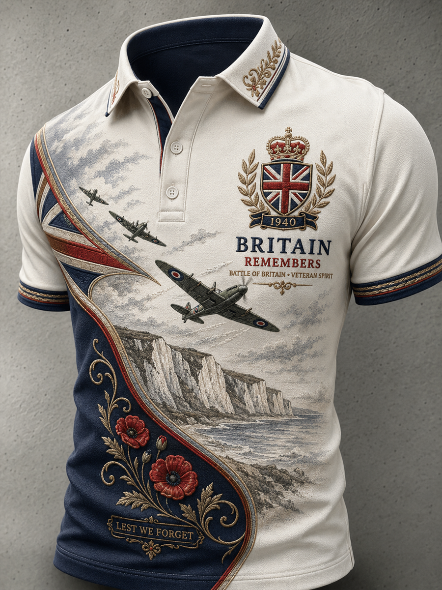 Men's Battle of Britain polo shirt