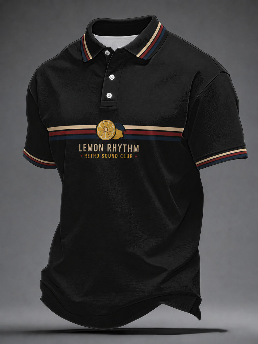 Men's Modern Culture Lover Printed polo shirt