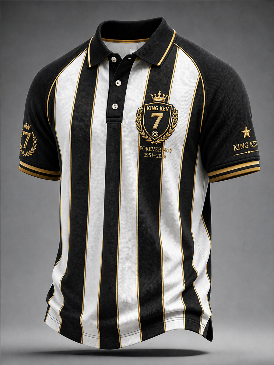 Men's Rip King Kev 7 England Football Lover Printed polo shirt