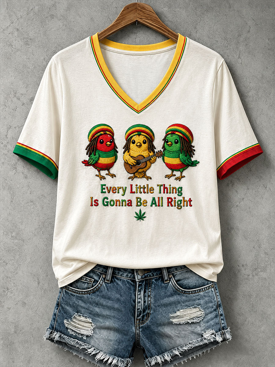 Women's Every Little Thing Is Gonna Be All Right T-Shirt