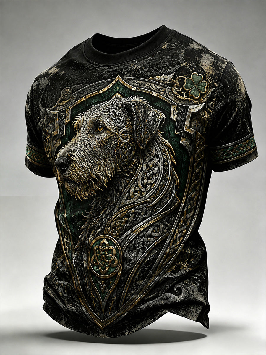 Men's Irish Patriotic Short Sleeve Shirt