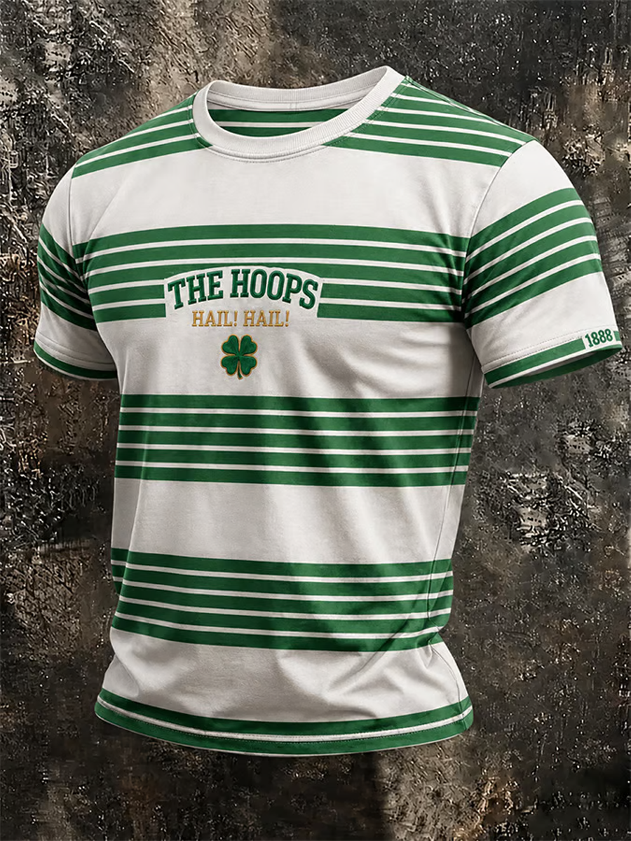 Men's football Lover Celtic Printed short sleeves t-shirt