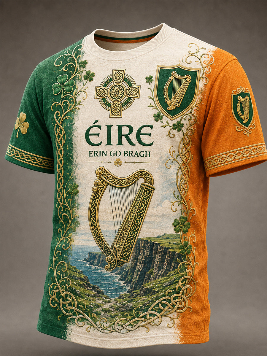 Men's Irish Patriotic Commemoration Short Sleeve T-Shirt