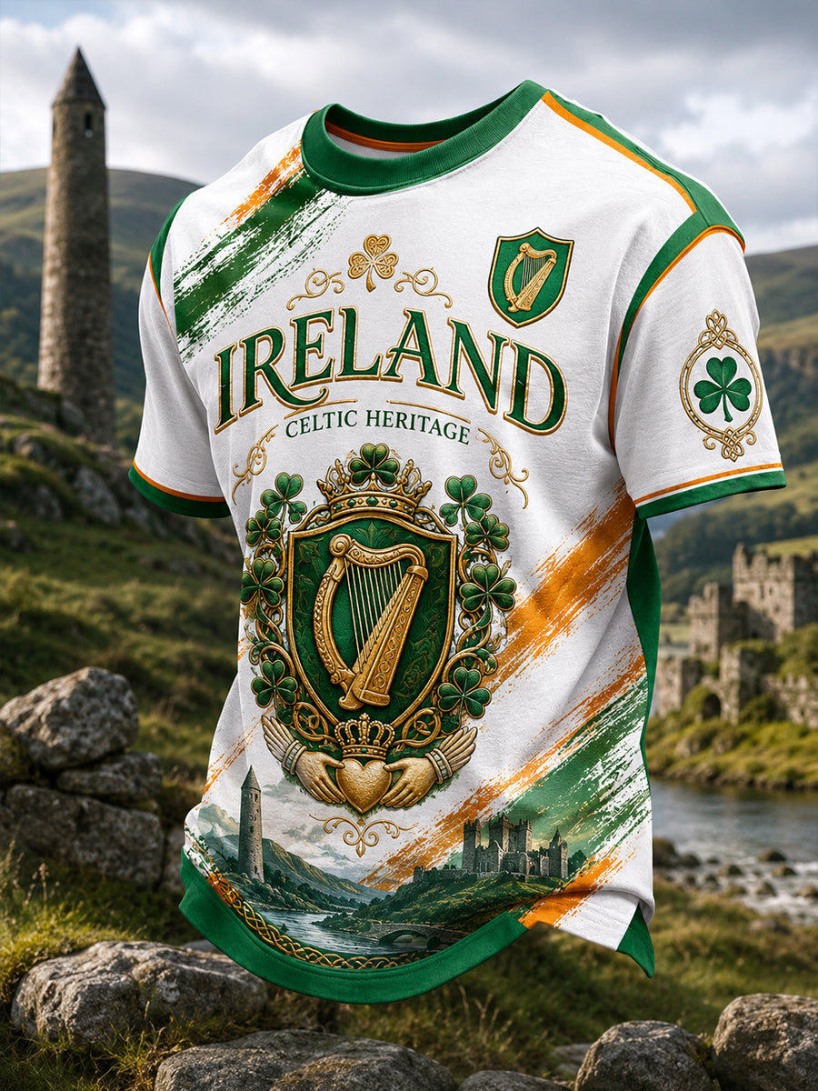 Men's Irish Patriotic Commemoration Short Sleeve T-Shirt