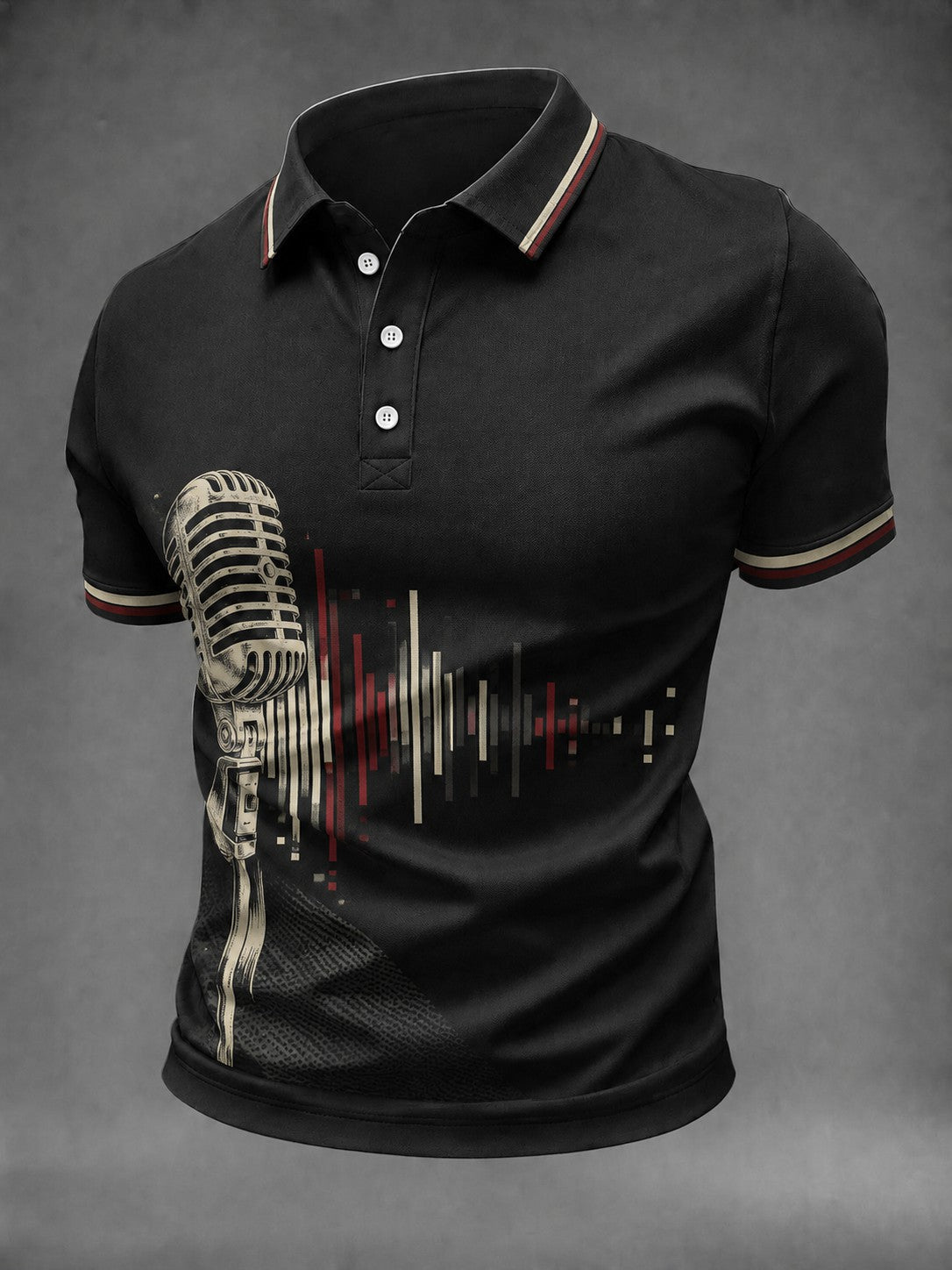 Men's Ska Revival Style Printed Shirt