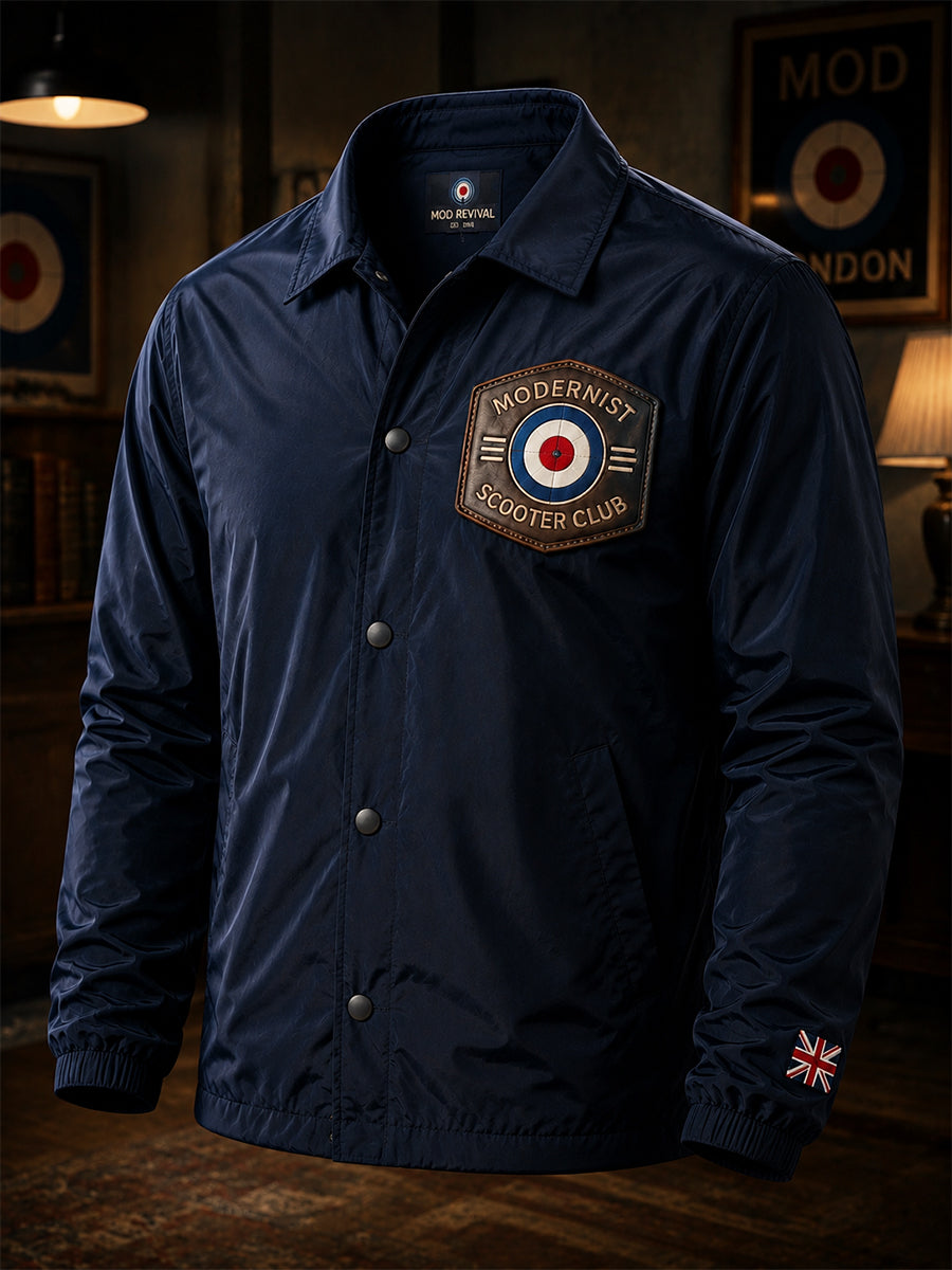 Men's Mods Music Lover Paul Art Printed Jacket