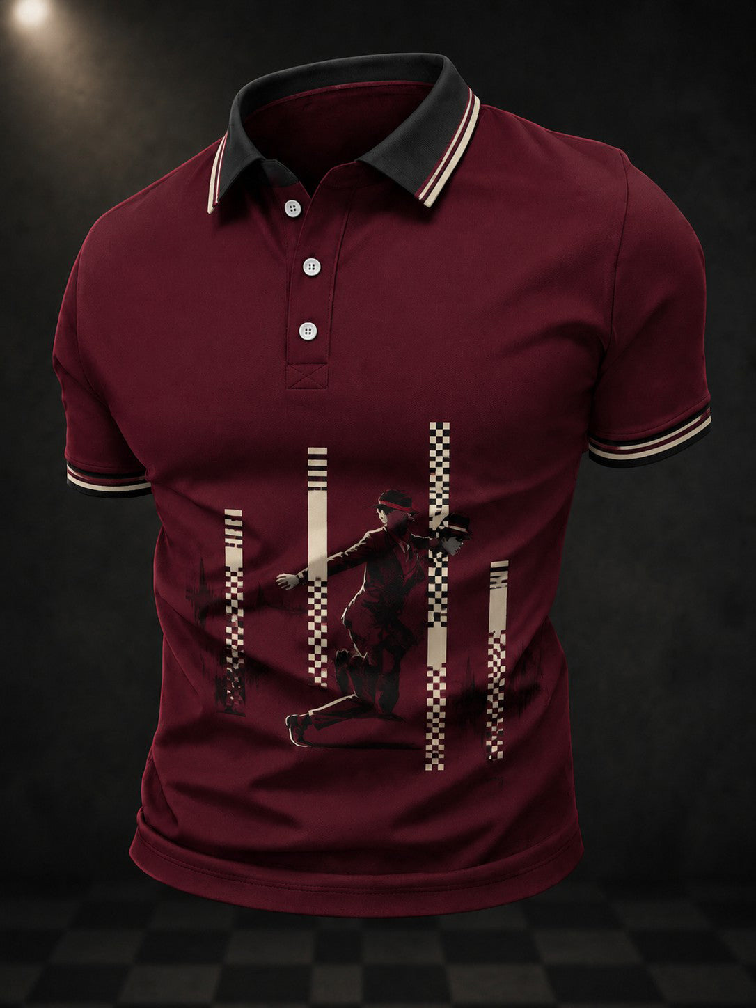 Men's Ska Revival Style Printed Shirt
