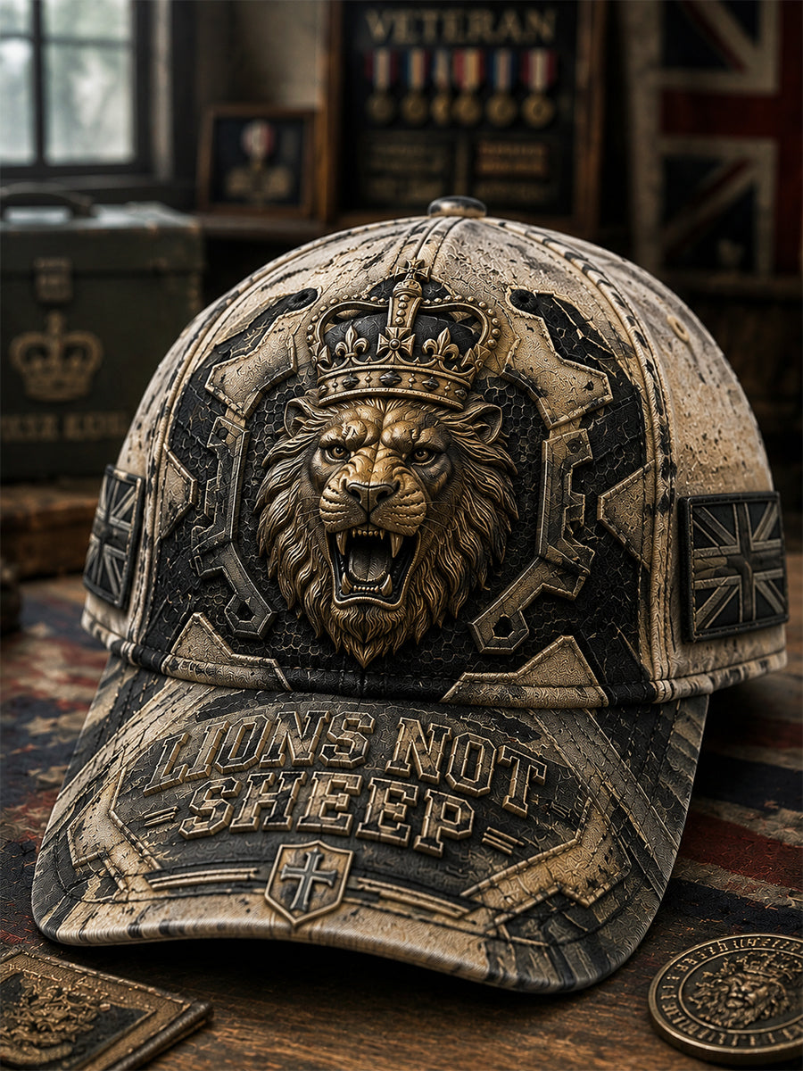 Unisex Veteran LIONS NOT SHEEP Hat