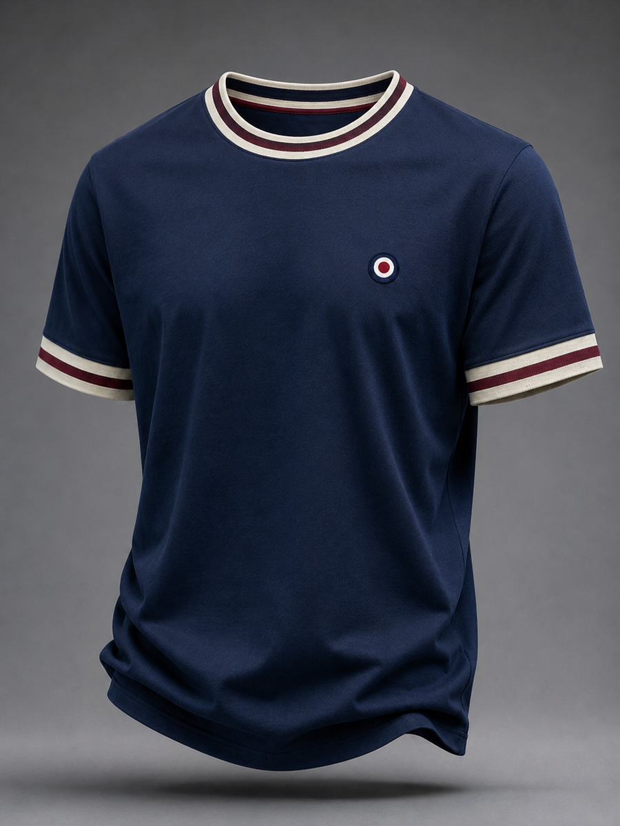 Men's Mods Culture UK Music Lover Business Style Printed short sleeves t-shirt