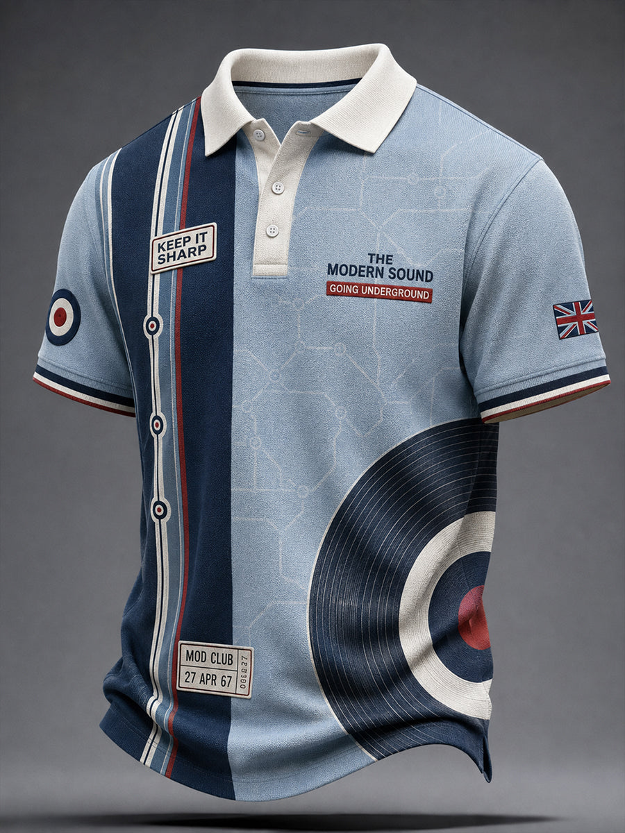 Men's Paul Weller And British Mod Culture Short Sleeve Shirt