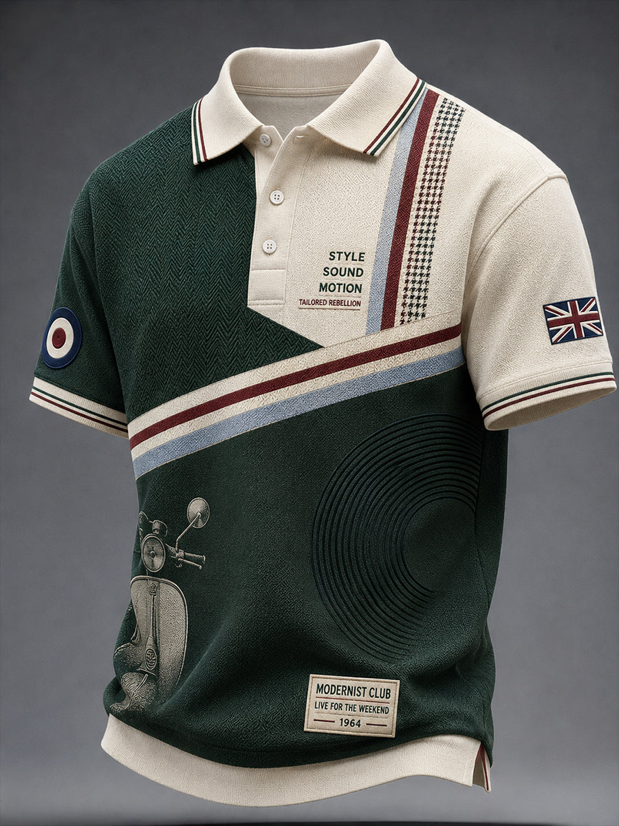 Men's Paul Weller And British Mod Culture Short Sleeve Shirt