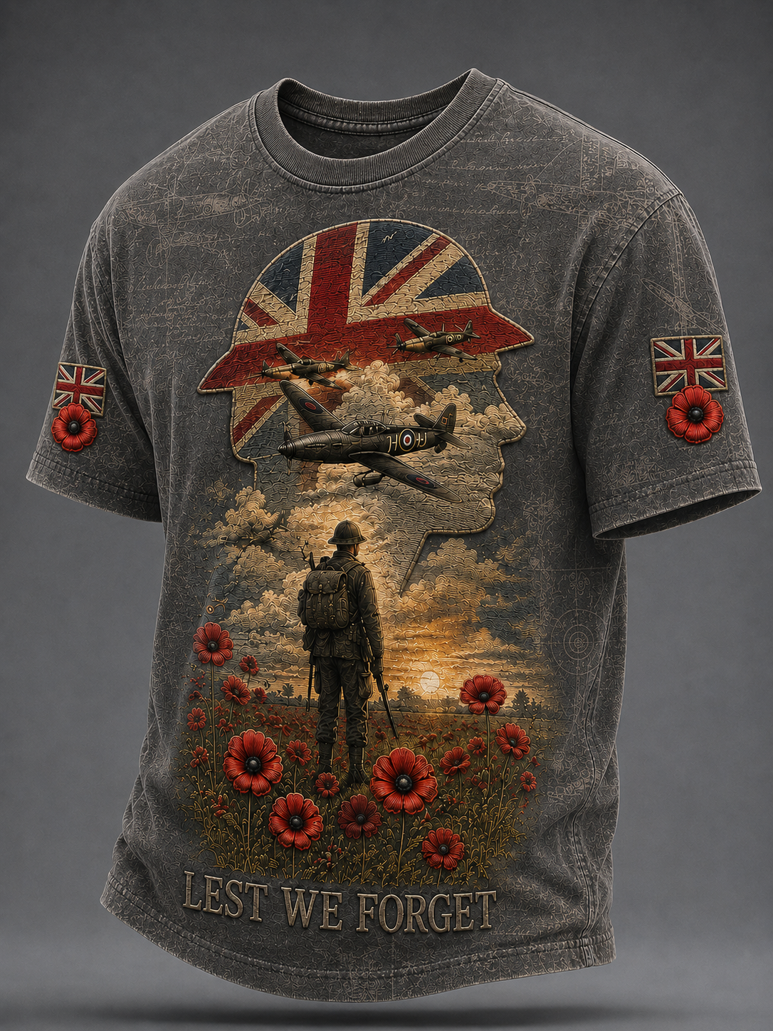 Men's Remembrance Day Short Sleeve T-shirt