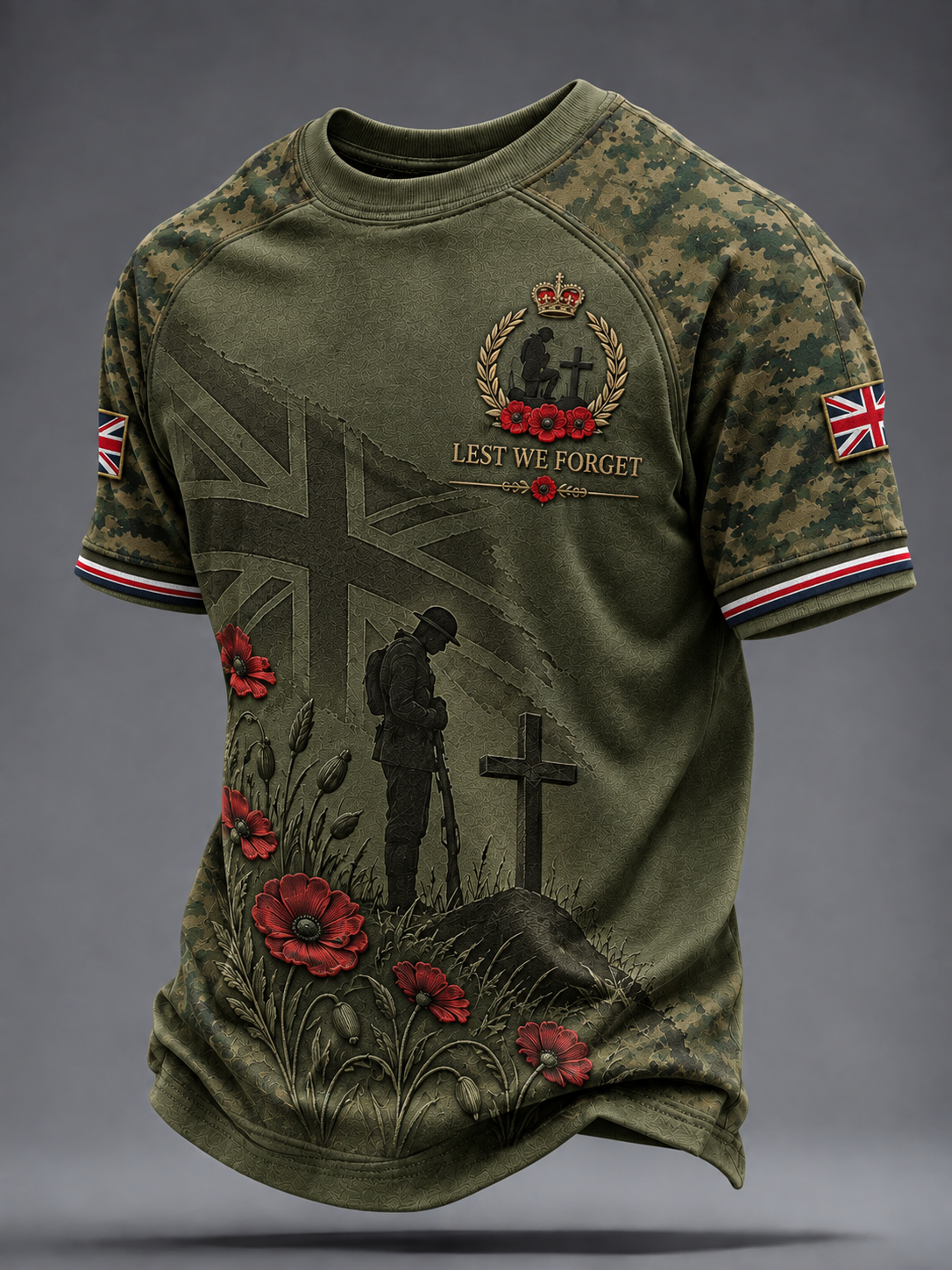Men's Remembrance Day Short Sleeve T-shirt