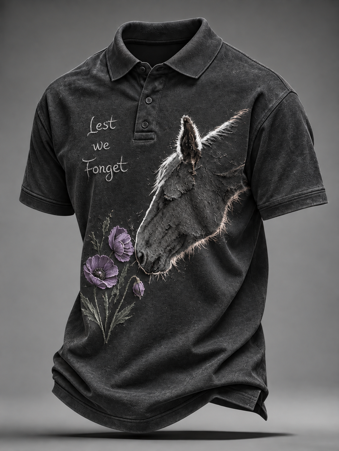 Men's Remembering The Animals Of War Shirt