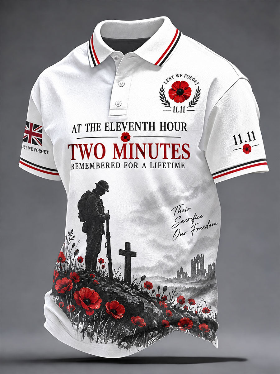 Men'sAt The Eleventh Hour Two‑Minute Silence Shirt