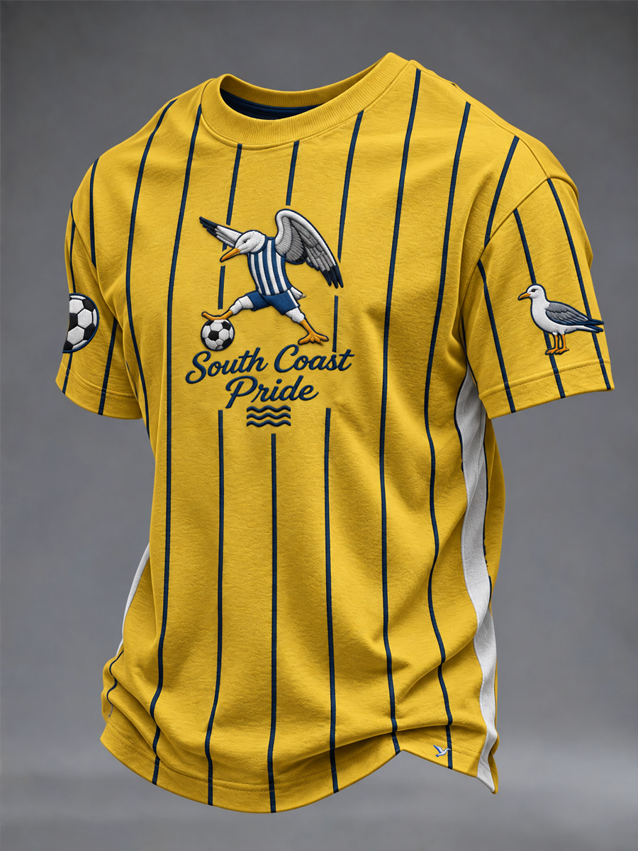 Men's South Coast Football Lover Printed short sleeves t-shirt