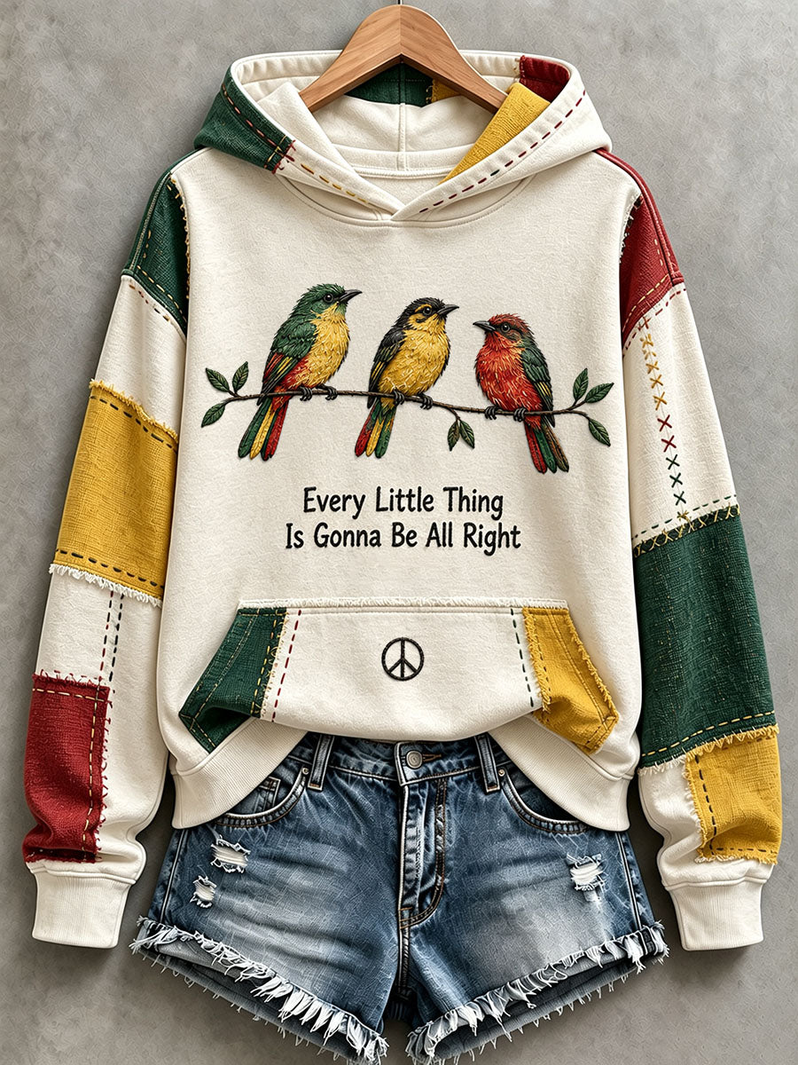 Women's Every Little Thing Is Gonna Be All Right Hoodie