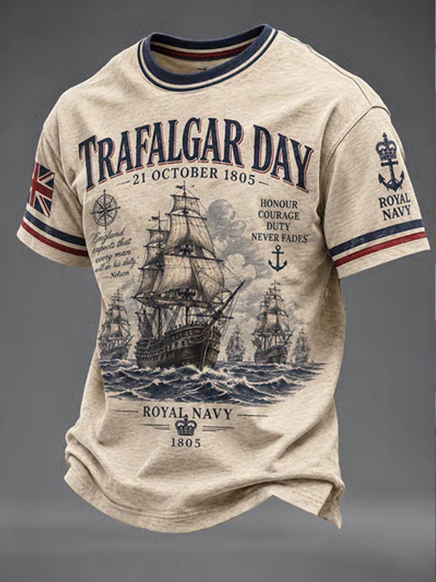 Men's UK Trafalgar Day short sleeves t-shirt