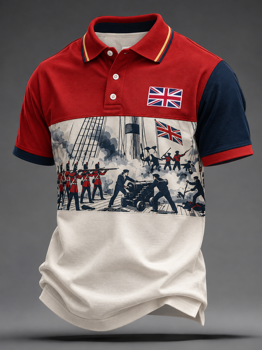 Men's UK Trafalgar Day polo shirt