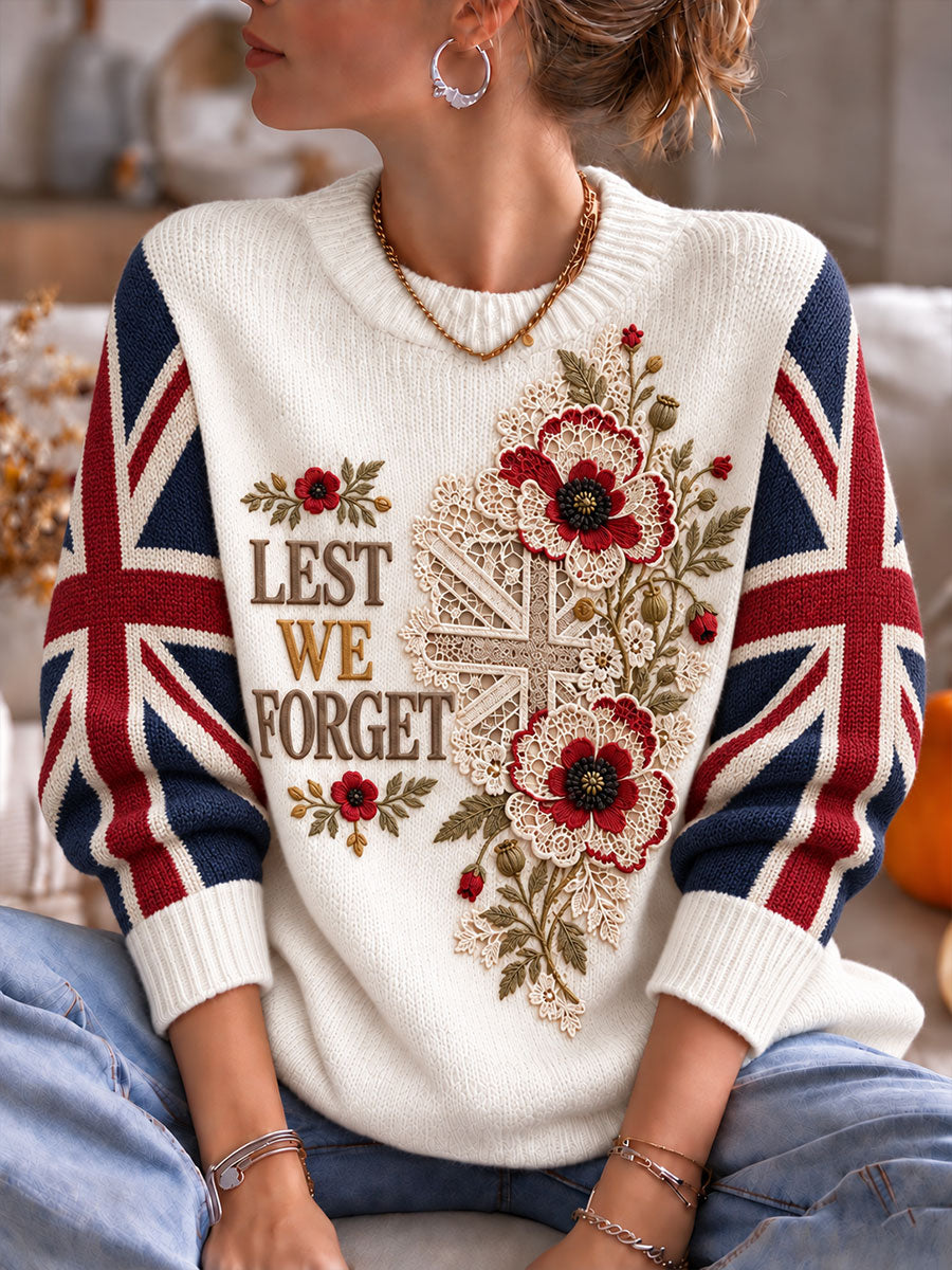 Women's Lest We Forget Sweater