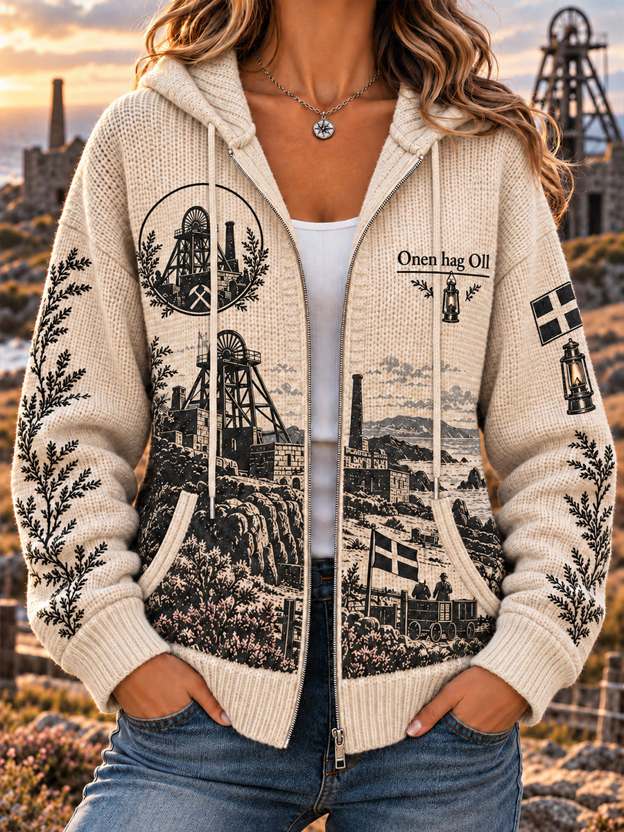 Women's UK Cornwall Faux Sweater Jacket