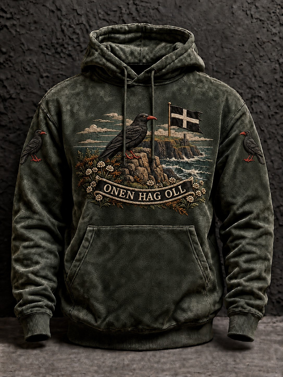 Men's Cornwall ONEN HAG OLL Printed Hoodie