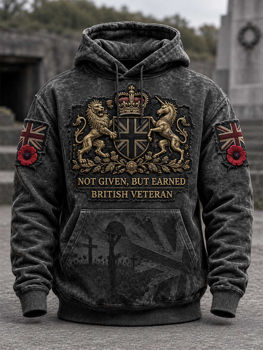 Men's Remembrance Day Lest We Forget Casual Hoodie