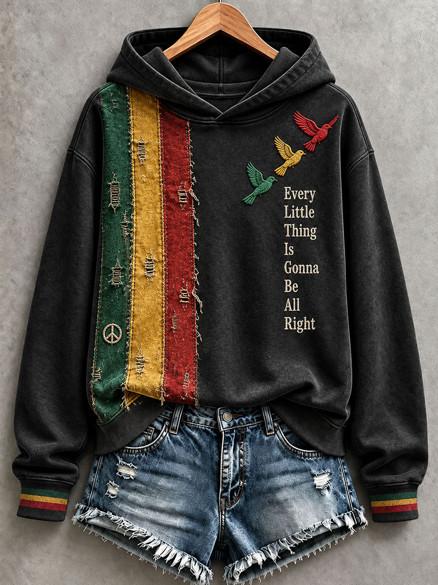 Women’s Every Little Thing Is Gonna Be All Right Hoodie