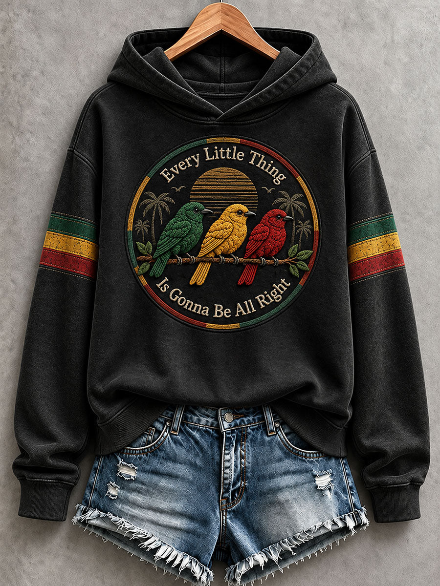 Women’s Every Little Thing Is Gonna Be All Right Hoodie