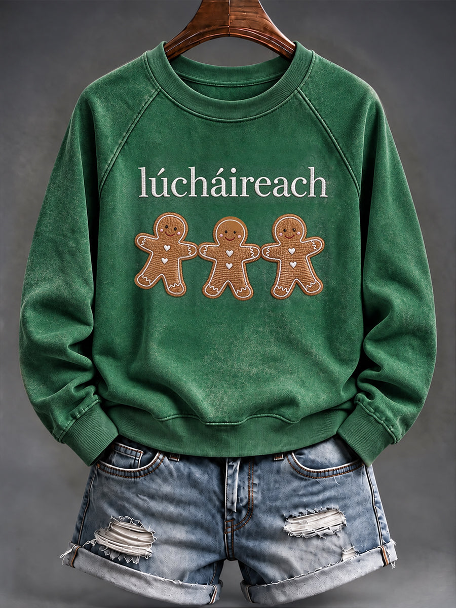 Women's Happy Irish Christmas Sweatshirt